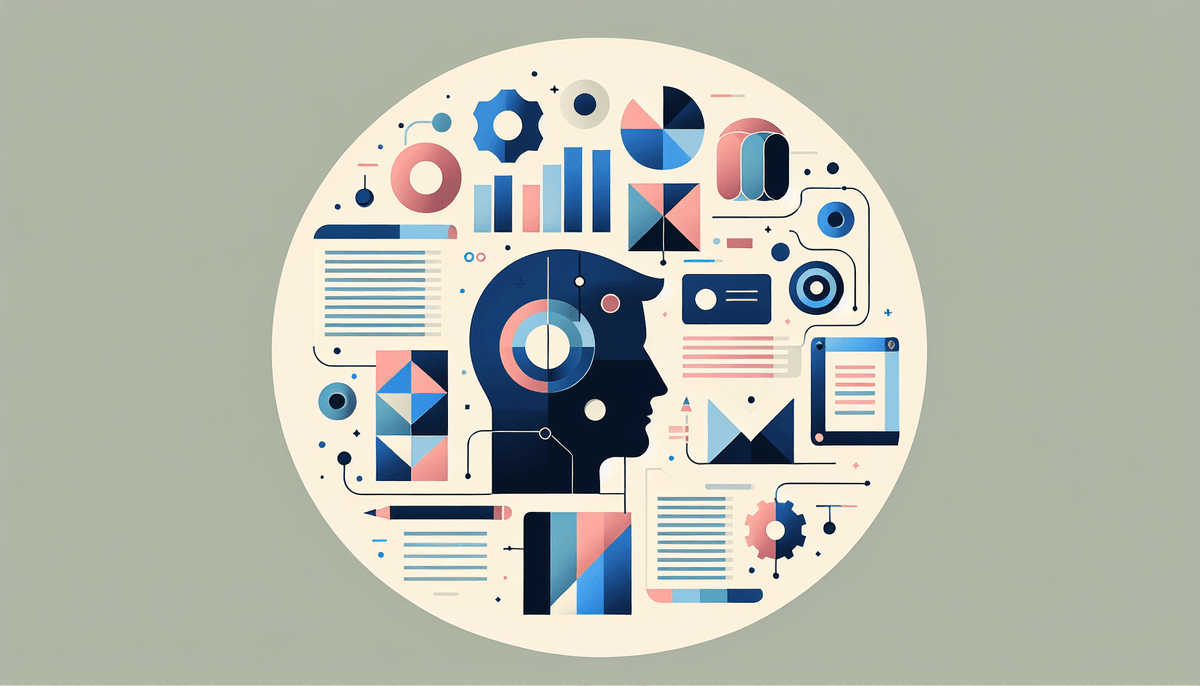 A professional abstract illustration representing the concept of The Importance of Structure in Writing Craft.