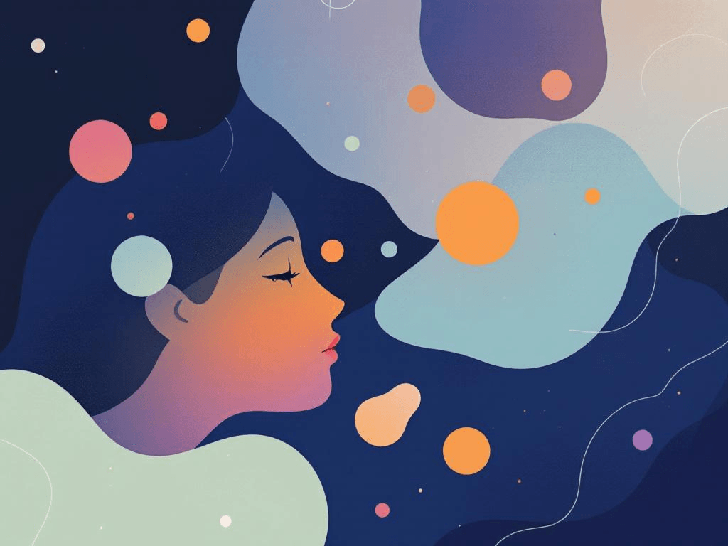 A professional abstract illustration representing the concept of The Sensory Foundation - Making Readers Feel Present in W...