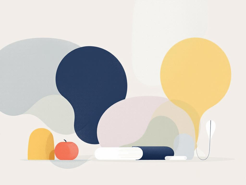 A professional abstract illustration representing the concept of Active Setting vs. Wallpaper in Fiction Craft